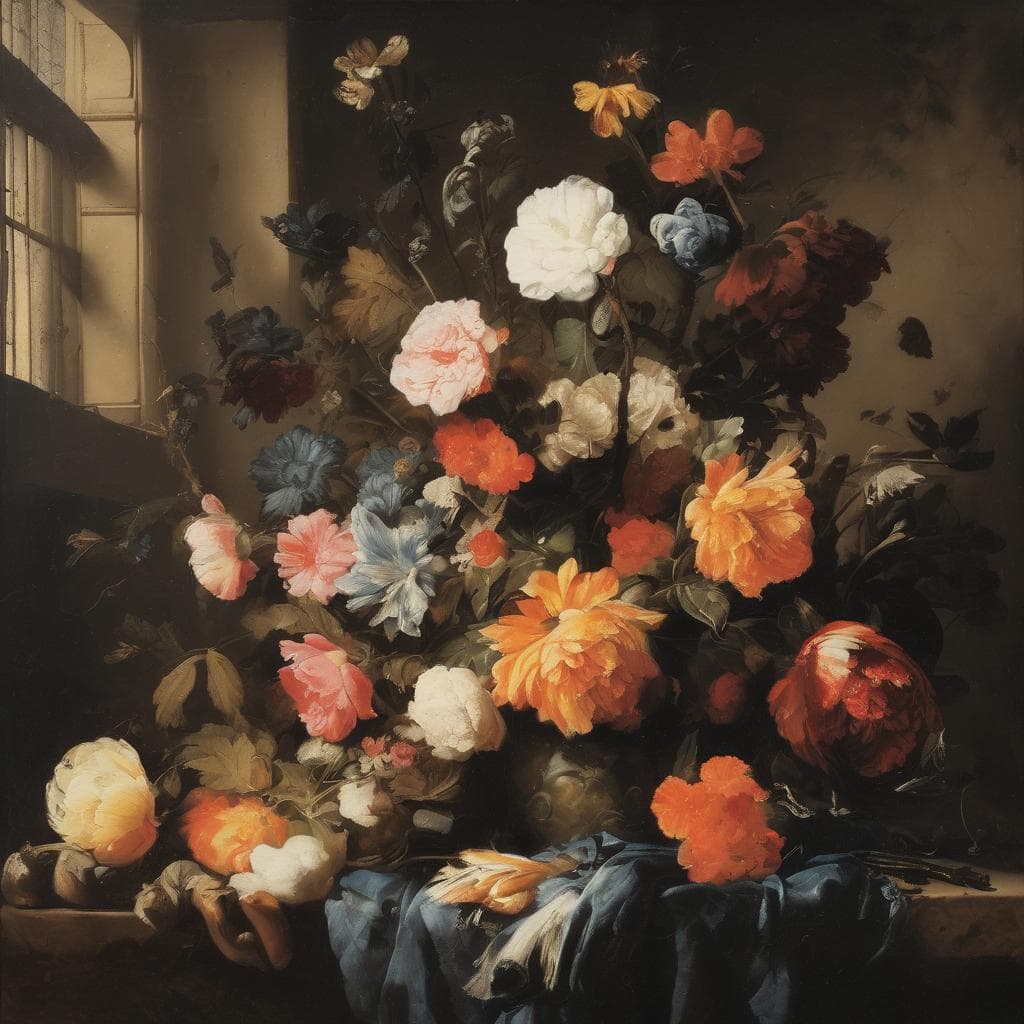 λίγο πιο κοντά στις όμορφες εποχές των σύγχρονων καλλιτεχνών, εσωτερική διακόσμηση με λουλούδια και χρώματα.